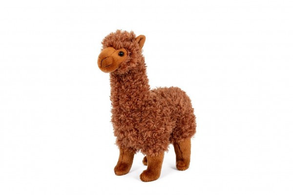Lama Alpaka plyš 30cm hnedá 0m+