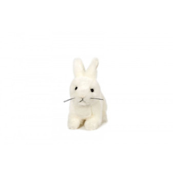 Králik plyš 15cm biely 0m+