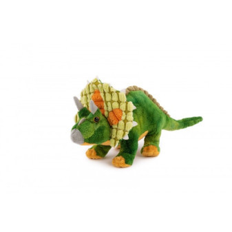 Triceraptor dinosaurus plyš 8x26cm 0m+