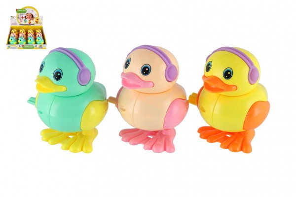 Kačička na natiahnutie na kľúčik plast 9cm 3 farby