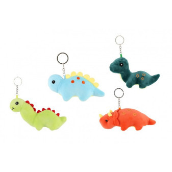 Prívesok dinosaurus plyšový 15-18 cm 4 druhy