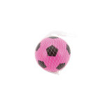Loptička futbal guma 12cm mix farieb v sieťke