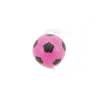 Loptička futbal guma 12cm mix farieb v sieťke