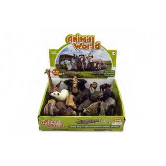 Zvieratká safari ZOO plast 10cm mix druhov