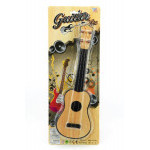 Gitara plast 40cm 2 farby na karte