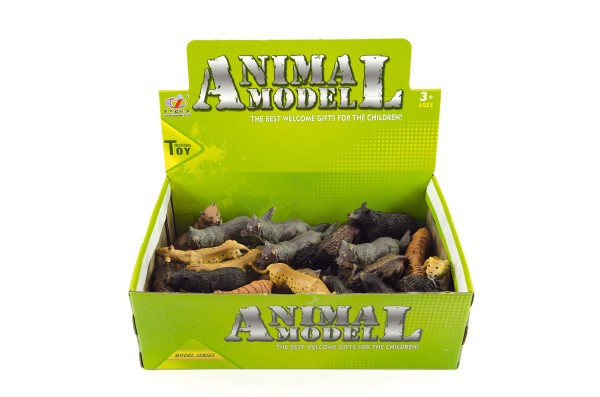 Zvieratká safari ZOO plast 10cm asst
