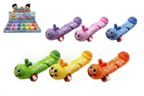 Červík na kľúčik plast 12cm mix farieb