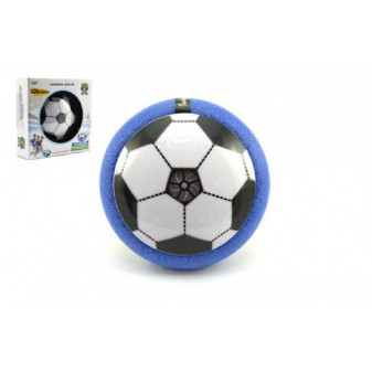 Air Disk futbalová lopta vznášajúca sa plast 14cm na batérie so svetlom v krabičke