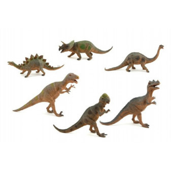 Dinosaurus plast 47cm 6 druhů v boxu