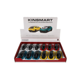 Auto Kinsmart Lamborghini Urus Performante 1:40 kov/plast 12,5 cm 4 farby na spätné nat.