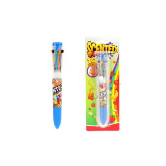 Ceruzka/pero 10 farieb 16cm plast s vôňou na karte
