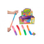 Kaktus antistresový naťahovací plnený pieskom 290g silikón 24cm 4 farby