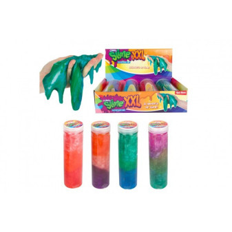 Sliz - hmota trblietavá 400g 20cm v plastovej tube 4 farby