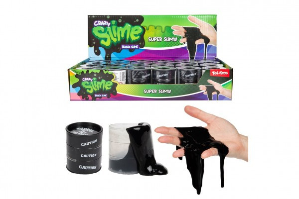 Sliz - hmota v bareli 5cm čierny