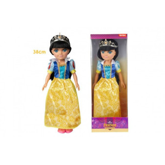 Bábika princezná plast 38cm v krabici 15x40x8, 5cm