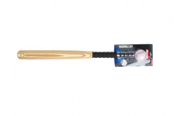Baseballová raketa 60cm + loptička pena na karte