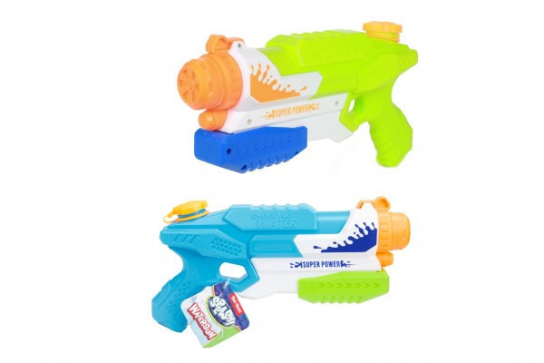 Vodná pištoľ striekacia plast 30cm 2 farby