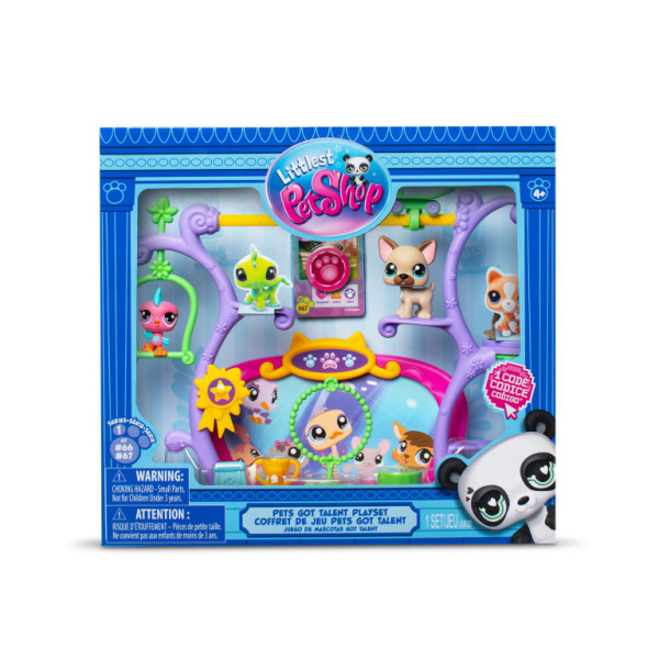 Littlest Pet Shop herná sada Zvieratká majú talent