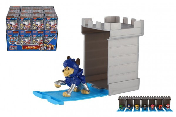 Figúrka Tlapková patrola/Paw patrol Odvážni rytieri plast mix druhov v krabičke 6,5x9,5cm