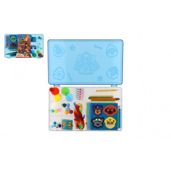Kreatívna sada Tlapková patrola/Paw patrol v plastovom kufríku 28x17x5cm