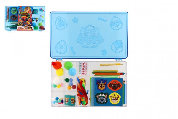 Kreatívna sada Tlapková patrola/Paw patrol v plastovom kufríku 28x17x5cm