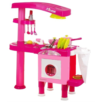 Aga4Kids Plastová kuchynka KITCHEN 008-82 Pink