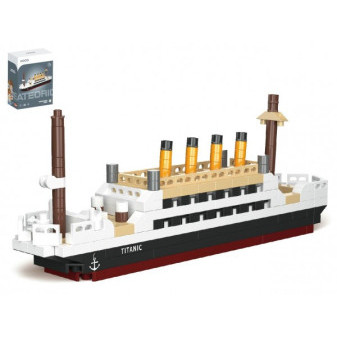Stavebnica mini KOCO Titanic plast 11x15x6cm