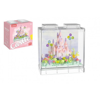 Stavebnica mini KOCO Letný hrad plast 11x12x5cm
