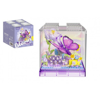 Stavebnica mini KOCO Motýlik plast 11x12x11cm