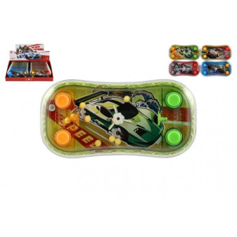 Vodná hra hlavolam auto 13x11cm plast 4 farby