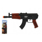 Samopal iskriace ARMY na zotrvačník plast 29cm na karte 14x38x2, 5cm