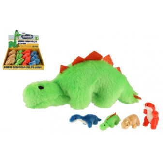 Zvieratko dinosaurus plyš 12-16cm 4 druhy 3m+