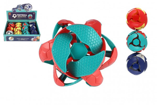 Loptička meniaca farbu po vyhodení nahor plast 8cm 3 farby