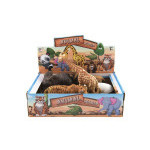 Zvieratko safari ZOO plast 11-17cm 6ks v boxe