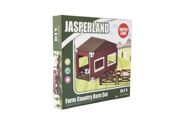 Sada domáca farma plast so zvieratkami 28x26x4, 5cm