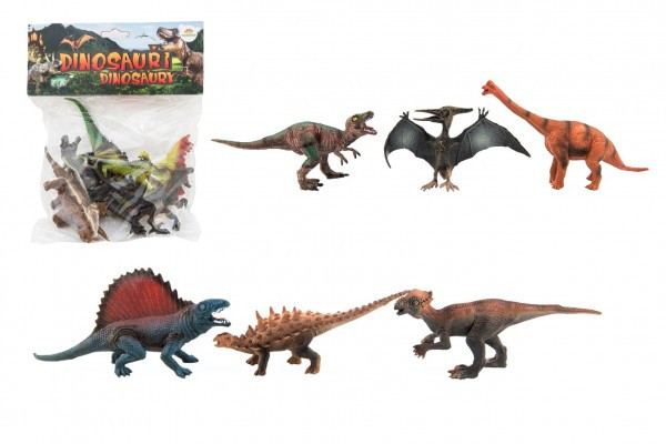 Dinosaurus plast 14-19cm