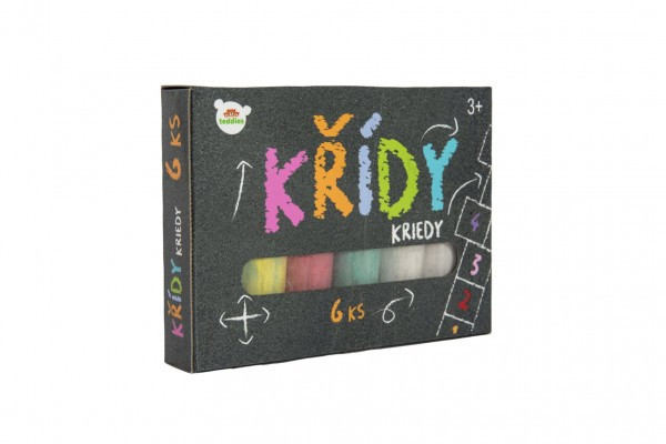 Kriedy farebné chodníkové 15x11x3cm