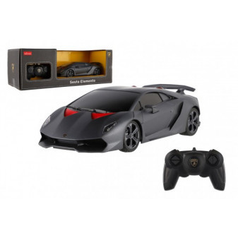 Auto RC Lamborghini Sesto Elemento RASTAR plast 23cm 2,4GHz na dálk. ovládání na bat. v krab.43x