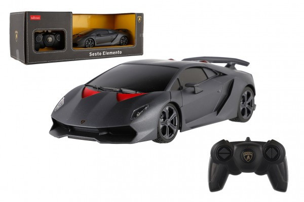 Auto RC Lamborghini Sesto Elemento RASTAR plast 23cm 2,4GHz na dálk. ovládání na bat. v krab.43x