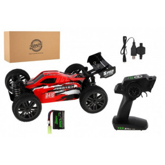 Auto RC Buggy Bonzai Jubatus terénne 30cm plast červené 2,4 GHz na bat. +2xdob. pack v krab. 40x14