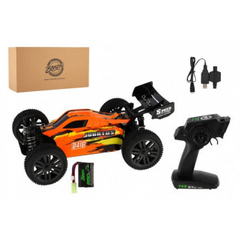 Auto RC Buggy Bonzai Jubatus terénní 30cm plast oranžové 2,4GHz na bat.+2xdob. pack v krab. 40x1