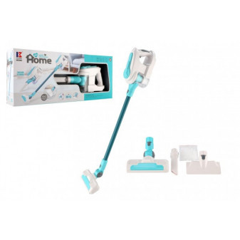 Vysávač plast 18cm na batérie so zvukom v krabici 54x23x9cm