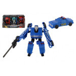 Transformer auto/robot plast 14cm mix druhov v krabičke 13x18x5cm
