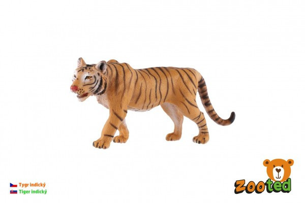 Tiger indický zooted plast 13,5 cm v sáčku