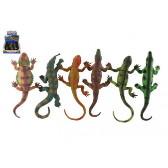 Zvieratko jaštery s prísavkou guma 22cm mix druhov