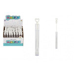 Bublifuk mini 5 ml gelový biely svadobný 10,5cm