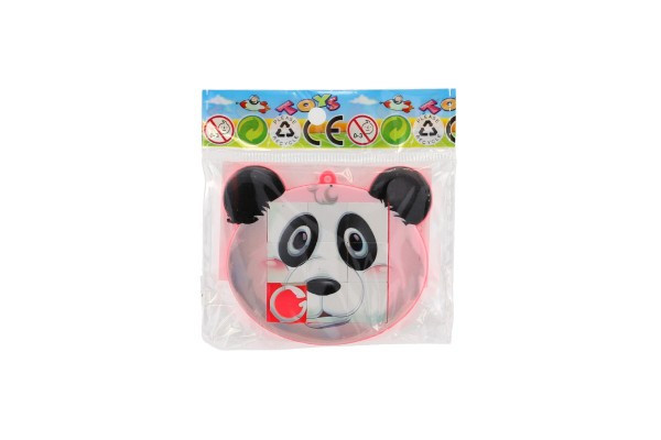 Presúvačka hlavolam zvieratko plast 7x6cm mix druhov v sáčku