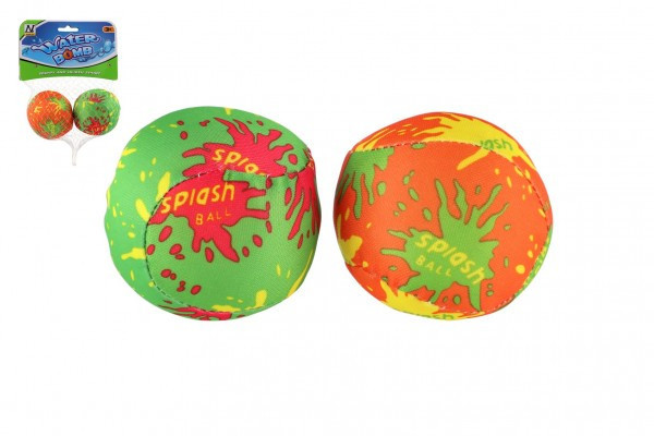 Vodné bomby 2ks látka 7cm v sieťke