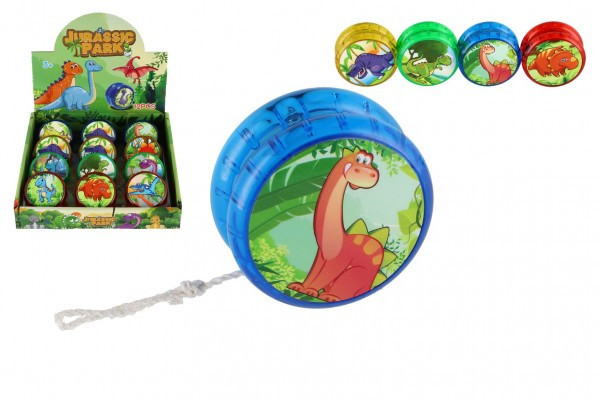 Jojo dinosaury svietiace plast 6cm na batérie mix druhov