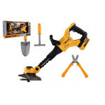 Krovinorez s doplnkami plast 52cm na batérie so zvukom v krabici 56x29x13, 5cm
